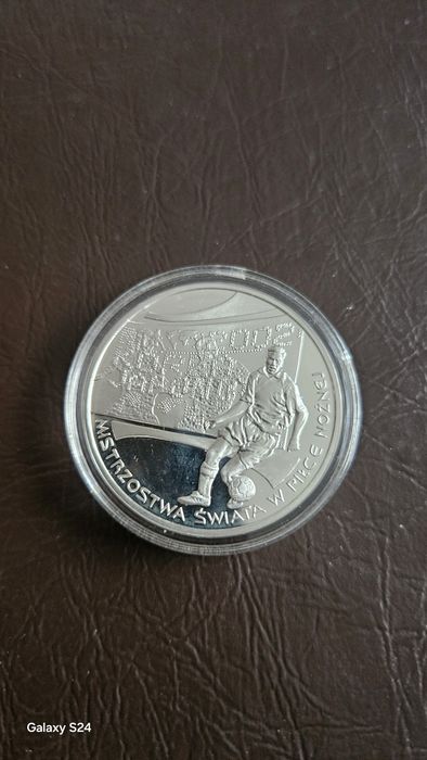 Srebrna moneta 10zł Korea/Japonia 2002r