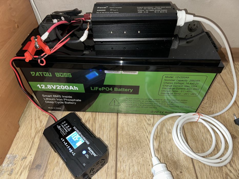 Автономная зарядная станция на 200 а