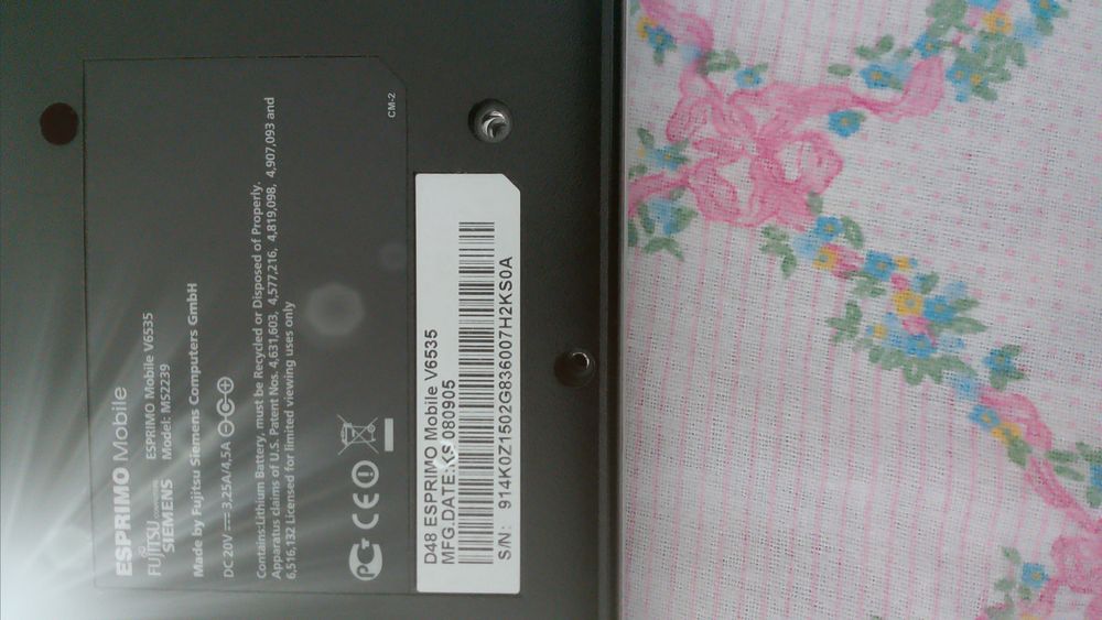 Portátil Fujitsu Siemens