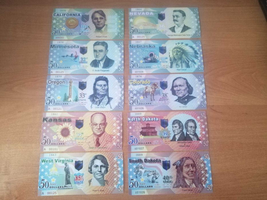 Banknoty kolekcjonerskie dolar USA M104
