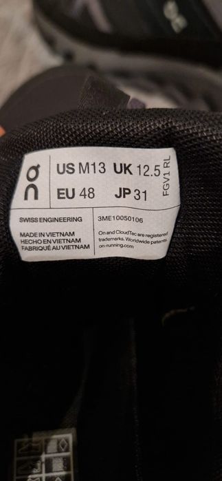 Buty On Cloud 48 waterproof