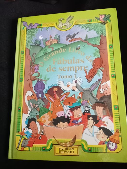 Livro "O grande livro das fábulas" tomo I