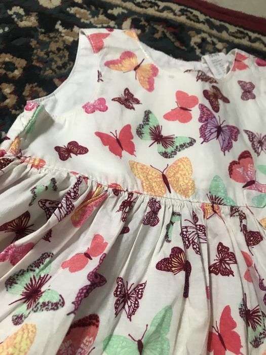 Vestido 4-6 meses borboletas
