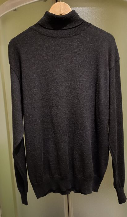 personne  Niemiecki męski sweter golfem, 50% Merino, Rozmiar L/XL