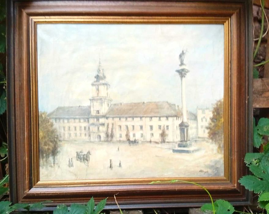 Obraz olejny Zamek Królewski Piotr Olbrychowski płótno