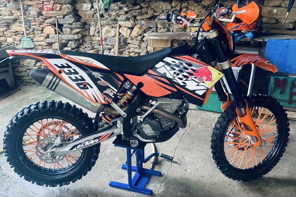 KTM 250 EXC-F 2008 - Matriculada - Muito estimada-extras -Equipamento