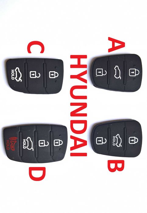 Gumka Przycisk do Pilota Kluczyk Hyundai i40 i30 i20 i10