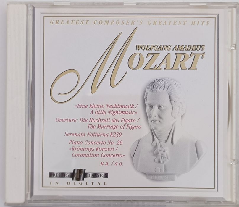 Wolfgang Amadeus Mozart Greates Composer's Greatest Hits 1994r