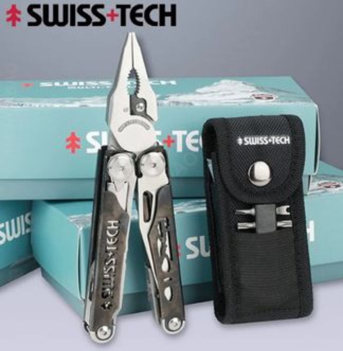 Мультиінструмент Мультитул SwissTech 37 in 1 | Leatherman Surge
