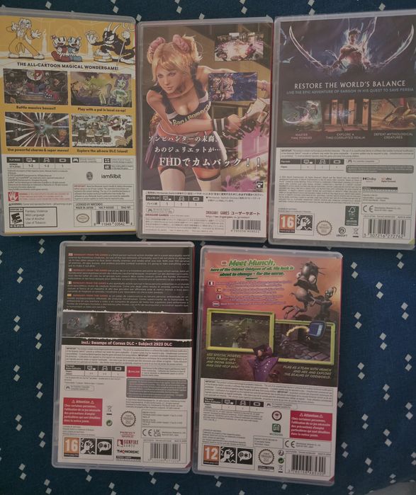 Gry Nintendo Switch NOWE i UŻYWANE