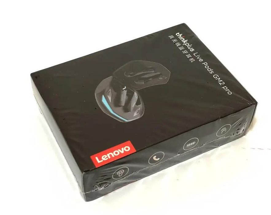 Беспроводные наушники Lenovo GM2. Спортивные игровые наушники