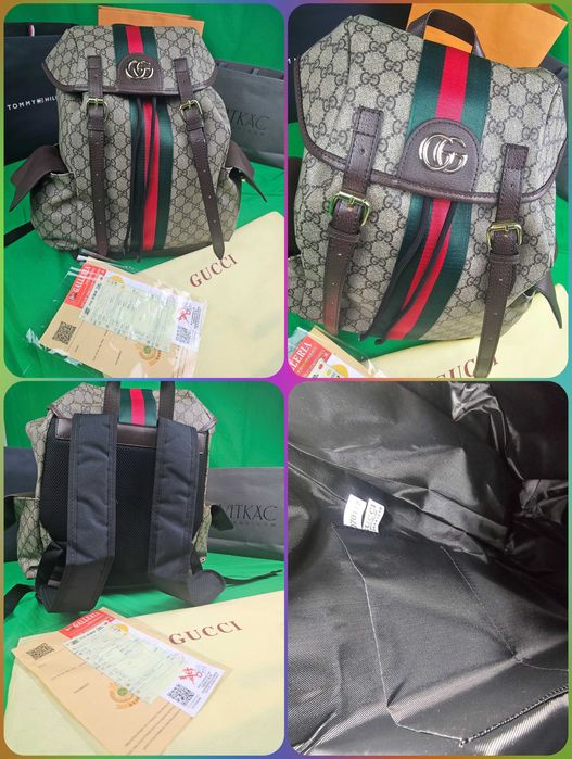 Plecak Gucci duzy Italy nowy podrozny premium