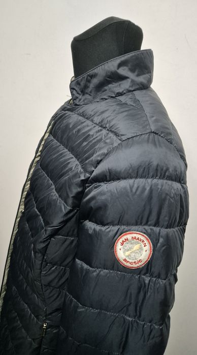 JAN MAYEN MOORER ITALY roz L damski plaszcz puchowy made in italy down