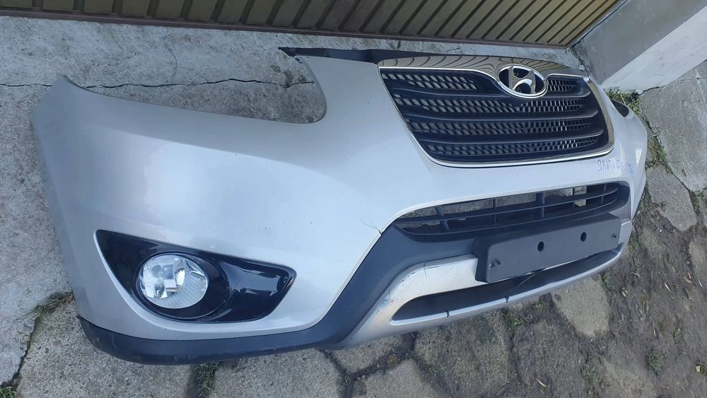 Hyundai Santa Fe 2 Ii Lift 09-12 Zderzak Przedni Przód $