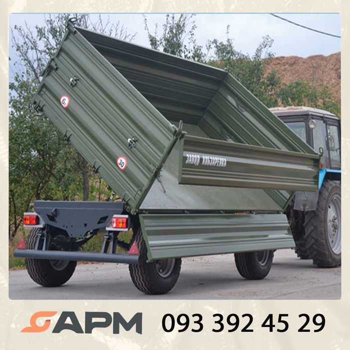 Тракторні причіпи ТСП від 3тон