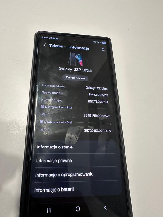 Samsung s22 ultra 5g