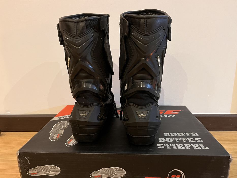 Botas moto racing, impermeaveis tamanho 42