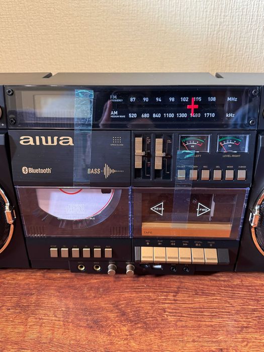 AIWA Backtrack Retro Boombox 220V (NEW!Оригінал!SALE)