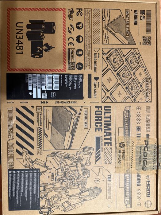 Portátil Gaming ASUS Tuf F 16 FX607JV