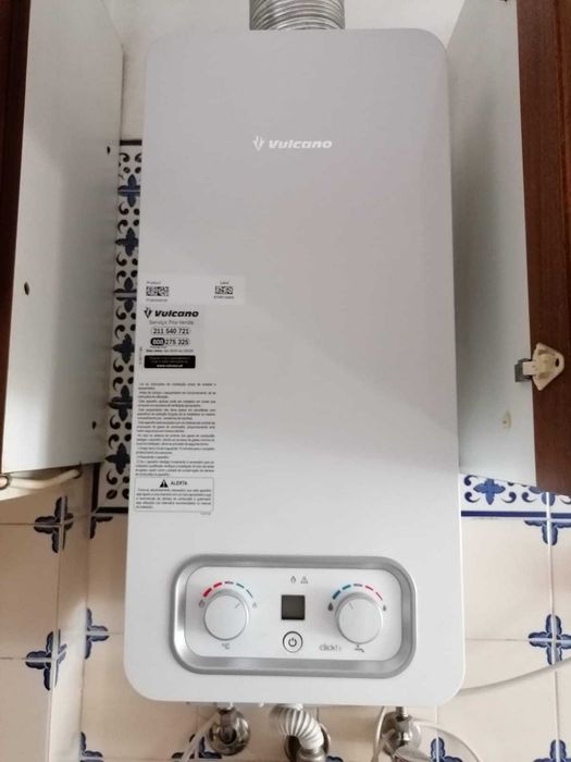 Esquentador Vulcano WRD-10-4 KB 2 Click gás natural