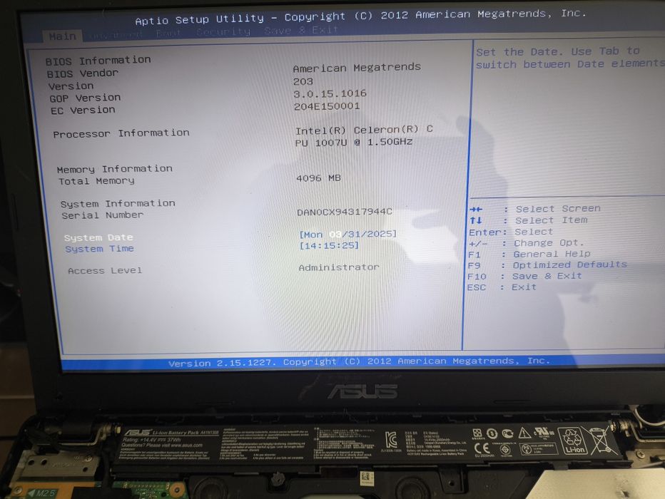 Motherboard asus f551 , x551