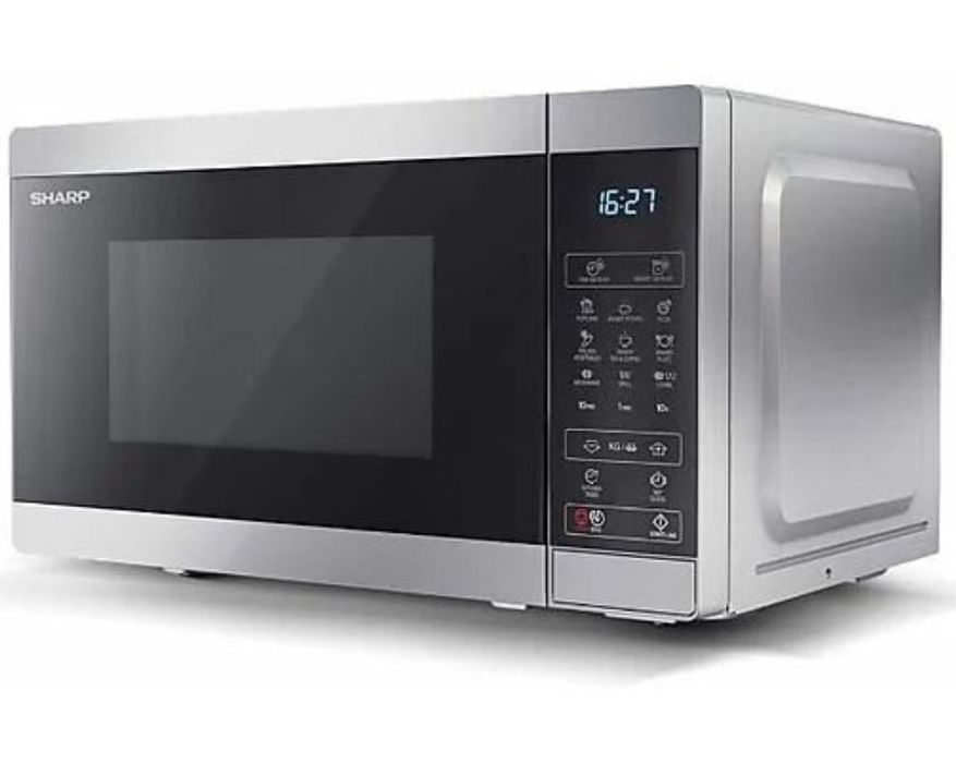 Kuchenka mikrofalowa SHARP YC-MG02E-S z grillem 20l