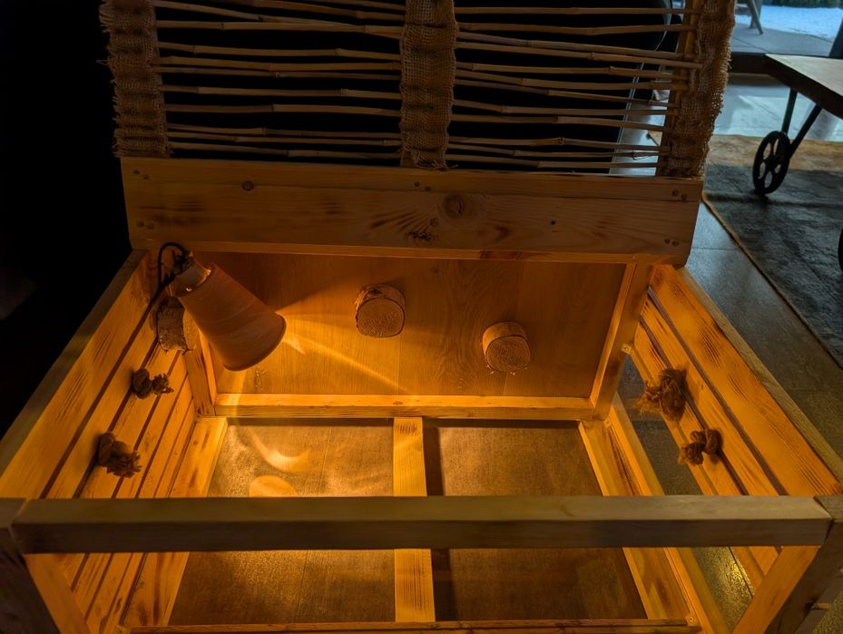 Terarium dla żółwia lądowego, iguany itp.