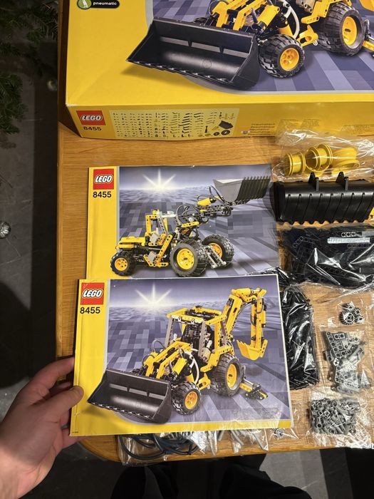 Lego Technic 8455 Backhoe Zestaw w idealnym stanie.