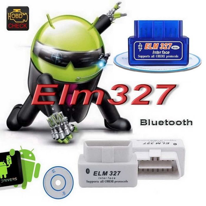 Сканер для Диагностики Авто ELM327 Bluetooth OBD2 Адаптер ОБД2