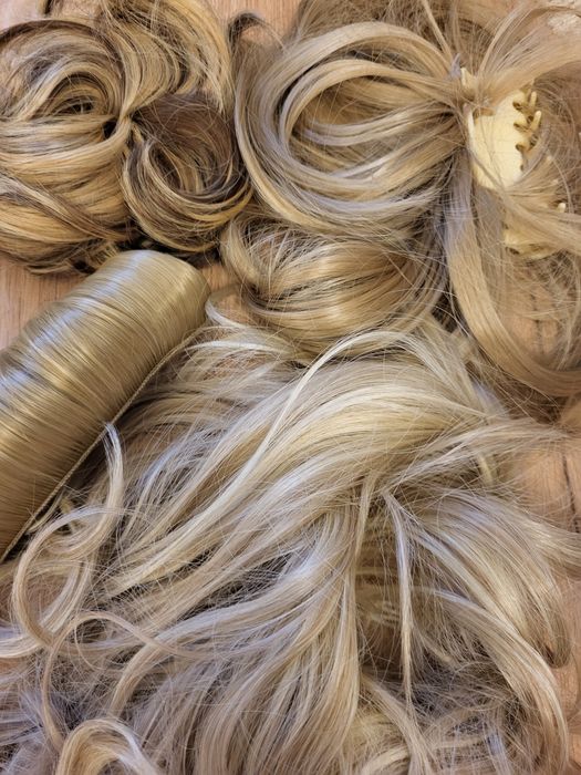 Doczepy blond nowe