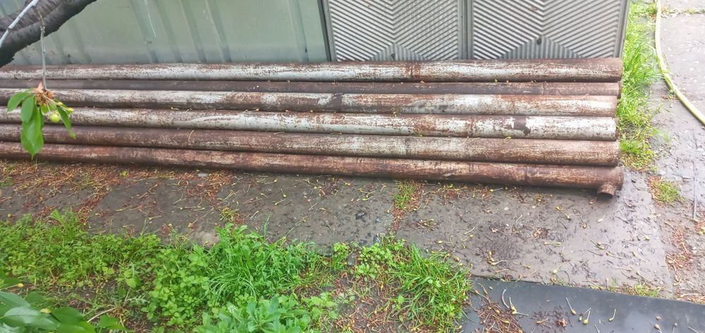 Продам труби металеві б/у 3штуки