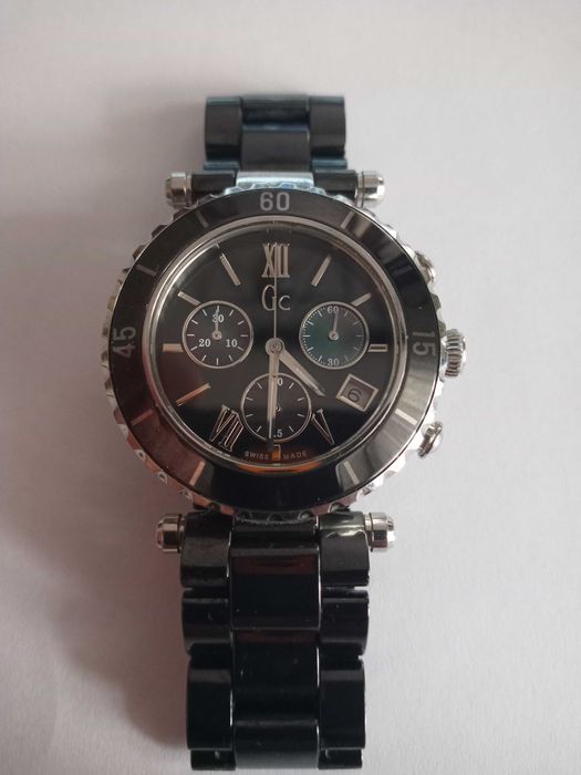 Zegarek Gc Guess Collection 143001M2/08 Ceramika Swiss Made Chronograf