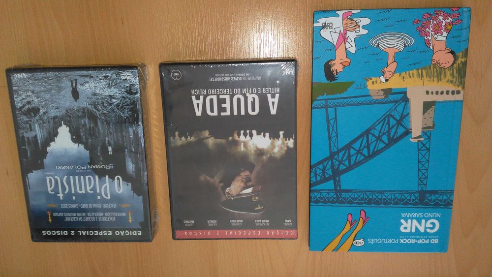 Dvds e cd em ótimo estado