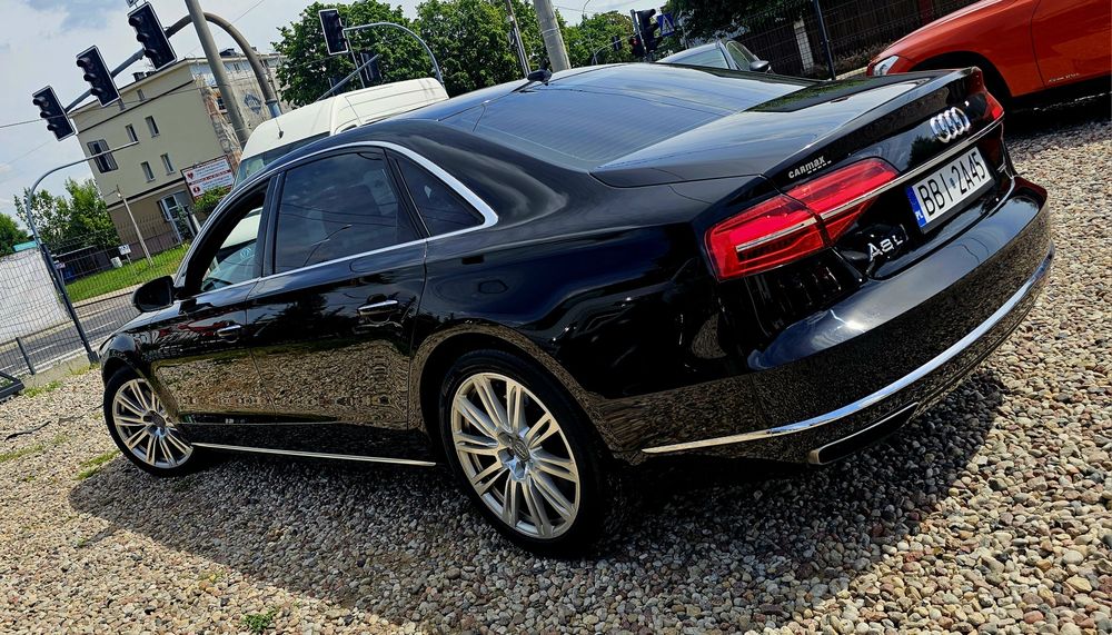 Audi A8L D4 lift 2016r 3.0 TfSI, Matrix, masaże, dociągi, raty/leasing