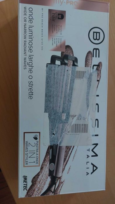 Modelador para ondas My Pro Beach Waves 2 em 1 GT20 100 da Bellissima