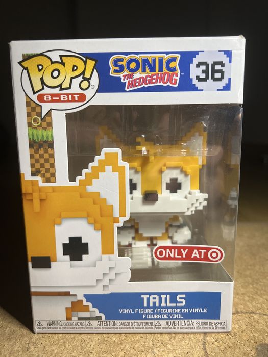 Funko pop Sonic the Hedgehog 8-bit Tails (Target Exclusive)