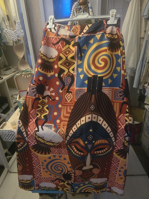 Saia motivo Africano