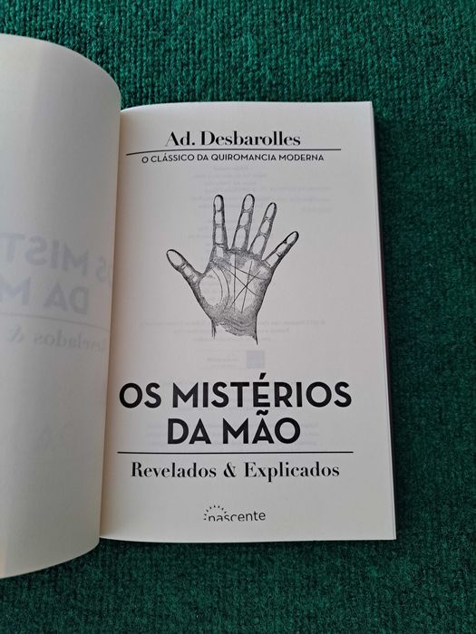 Os Mistérios da Mão - Ad. Desbarolles