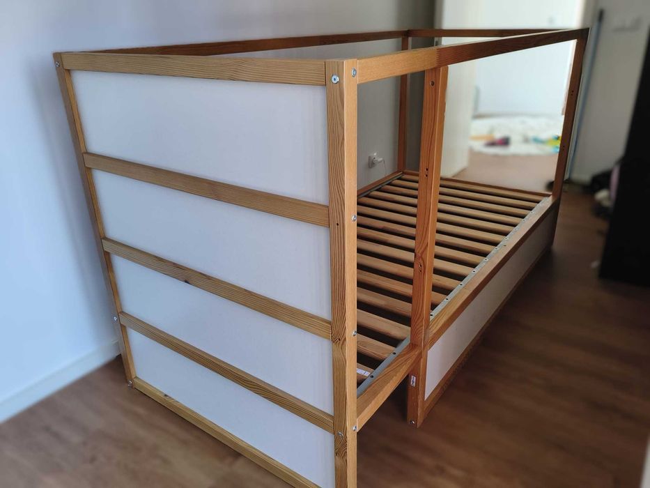 Cama reversível criança - Ikea KURA - 90x200cm