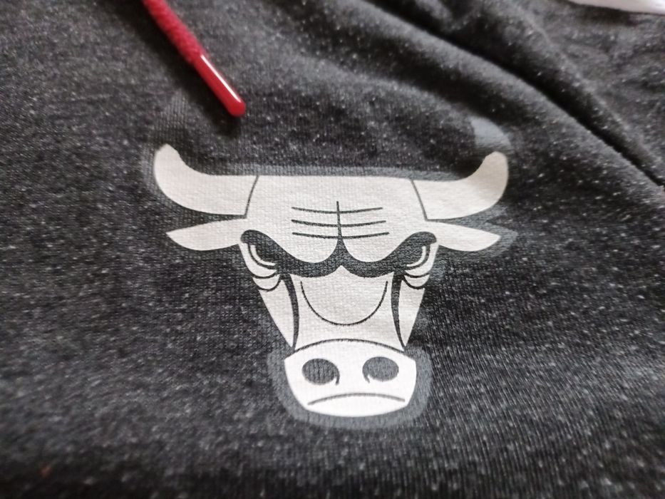 Chicago Bulls NBA USA New Era bluza z kapturem