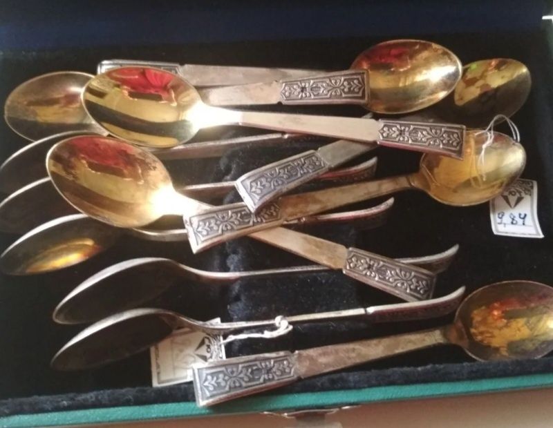 Кофейные чайные  серебряные *875 ложки *916 серебро 925 срібні ссср