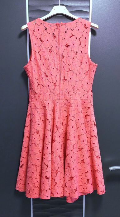 Sukienka Orsay koronkowa koralowa rozmiar 38