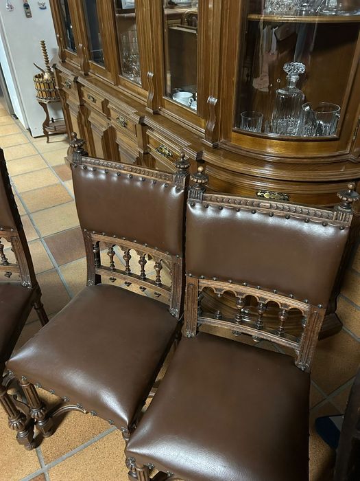 Cadeiras Madeira Antiga