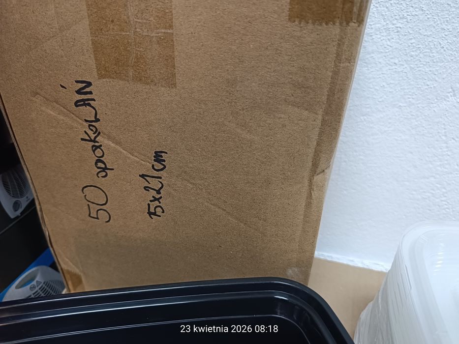 50 Plastikowych Opakowań 15x21 cm