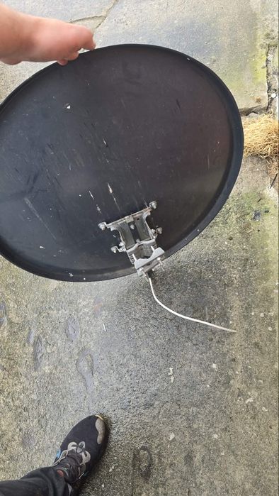 Antena sat  80cm DSE D800J 80x78cm ciemna