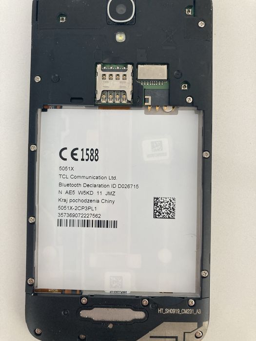 Telefon Alcatel Pop 5 + etui