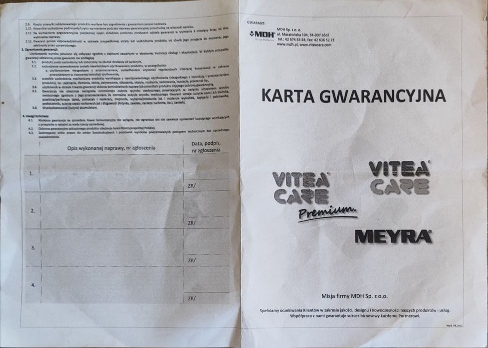 Wózek inwalidzki elektryczny Easy Go