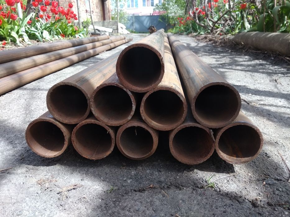 Труба стальна чорна - d=57(стінка 3), d=42(стінка 3), d=25(стінка 2)