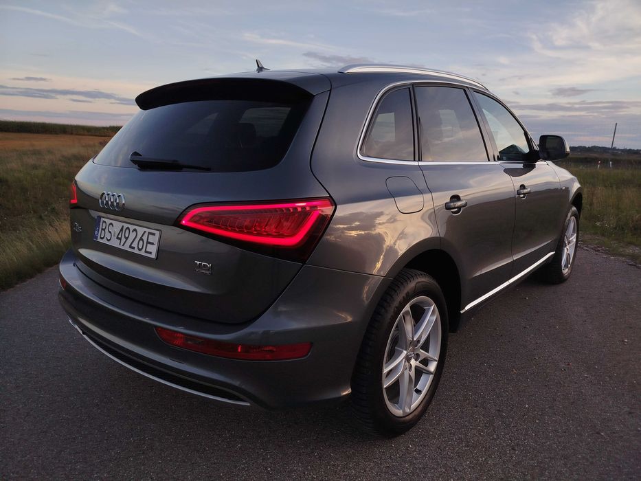 Audi Q5 2.0TDI 177KM s-line UNIKAT bezwypadkowy FULL LED