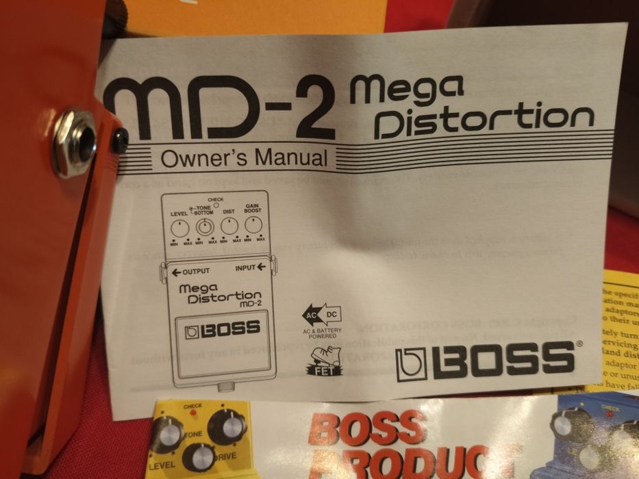 Boss Md-2 Mega Distortion